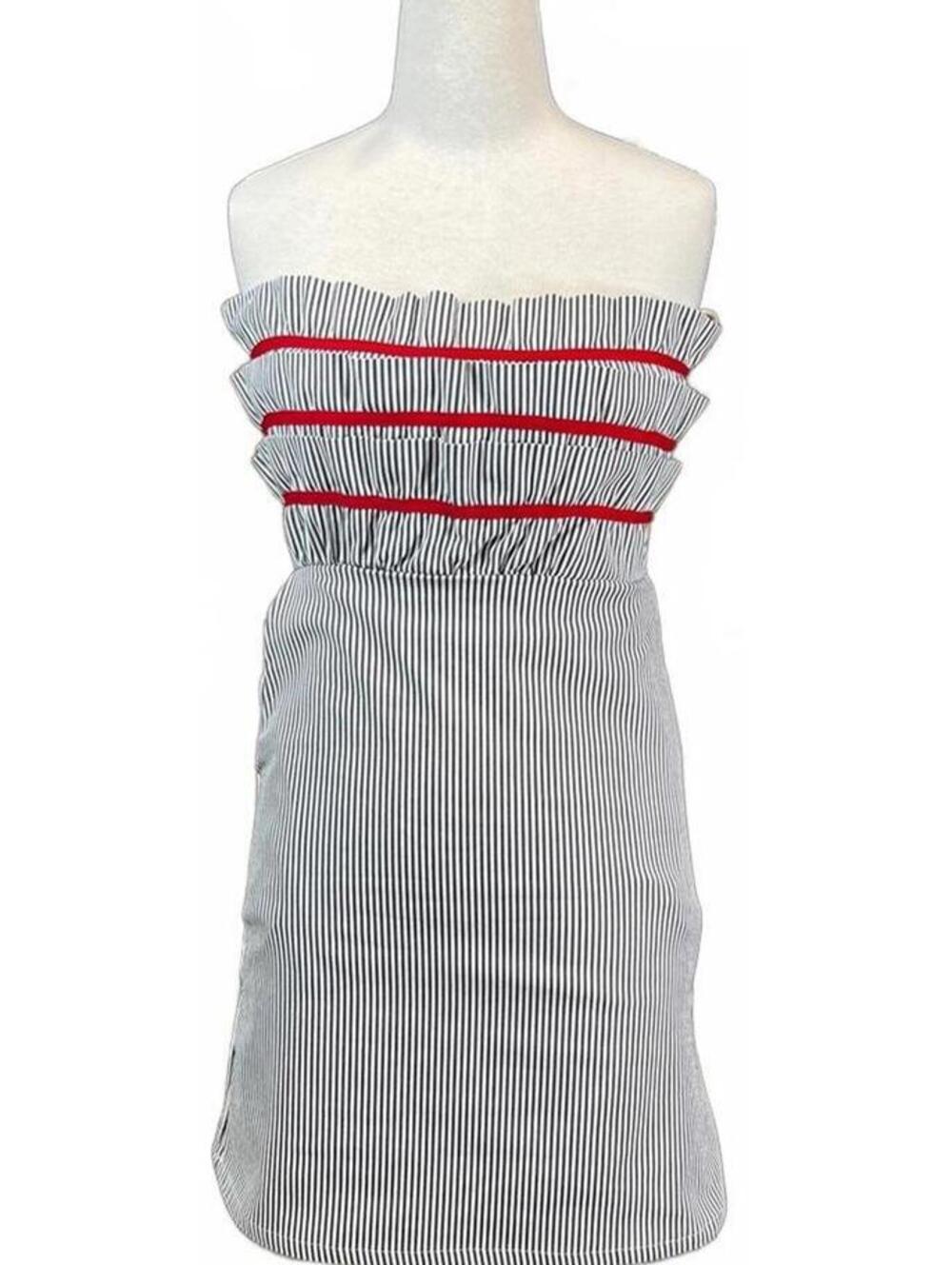 Judith March off the shoulder dress with ruffles size small